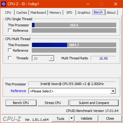 Share your CPUZ Benchmarks! | Page 45 | TechPowerUp Forums